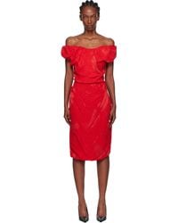 Vivienne Westwood - Ginnie Amber Midi Dress - Lyst