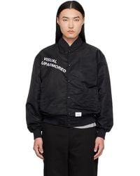 WTAPS - 'Team' Varsity Jacket - Lyst