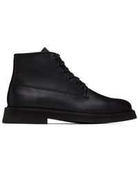 A.P.C. - . Black Gael Boots - Lyst