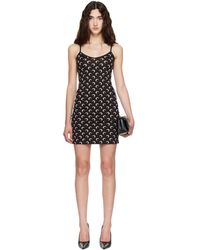 Marine Serre - Moon Printed Jersey Straps Minidress - Lyst