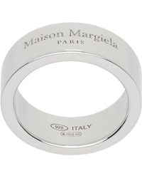 Maison Margiela - Logo Reference Ring - Lyst