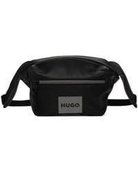 HUGO - Black Quantum Belt Bag - Lyst