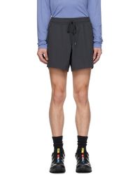 Alo Yoga - Grey On-set Shorts - Lyst