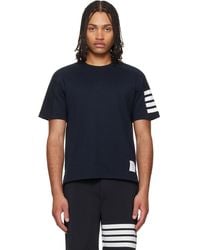 Thom Browne - Milano Cotton 4-Bar T-Shirt - Lyst