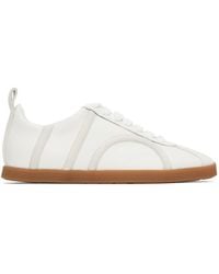 Totême - Toteme Off-white 'the Leather' Sneakers - Lyst