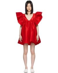 Kika Vargas - Ssense限定 レッド Adri ミニドレス - Lyst