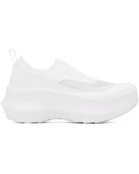 Comme des Garçons - White Salomon Edition Slip-on Platform Sneakers - Lyst