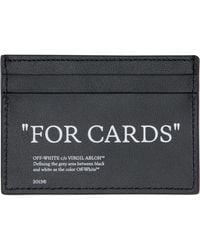 Off-White c/o Virgil Abloh - Off- Quote Card Holder - Lyst