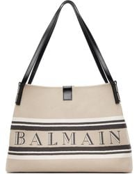 Balmain - Medium Release Shopper Tote - Lyst
