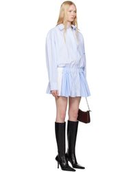 Alexander Wang 'prestyled Pleated Boxer Romper' Jumpsuit in