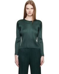 Pleats Please Issey Miyake - Monthly Colors December Blouse - Lyst