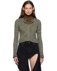 Acne Studios - Wide Rib Cardigan - Lyst