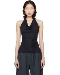 Cordera - Merino Wool Tie Top - Lyst
