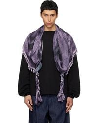 we11done - Scarf Long-Sleeve T-Shirt - Lyst