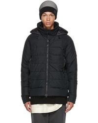 men's hybridge base down jacket canada goose