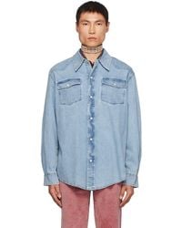 Our Legacy - Frontier Denim Shirt - Lyst
