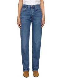 Agolde - 90's Pinch Waist Straight Denim Jeans - Lyst