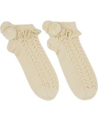 Valentino - Cotton Socks - Lyst
