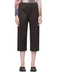 Pleats Please Issey Miyake - Monthly Colors August Trousers - Lyst