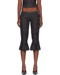 Miss Sixty - Knwls Edition Slit Flare Shorts - Lyst