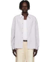 Acne Studios - グレー ボタンアップシャツ - Lyst