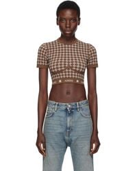 Amiri - Ma Quad Seamless Short Sleeve Sport Top - Lyst