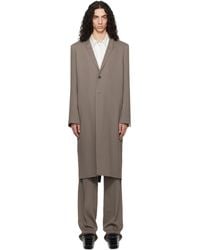 Rick Owens - Temple Twisted Wool Concordian Coat - Lyst
