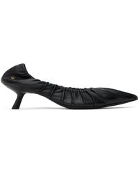 Anine Bing - Chaussures à petit talon nadine noires - Lyst