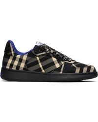 Burberry - Terrace Check Canvas Sneaker - Lyst