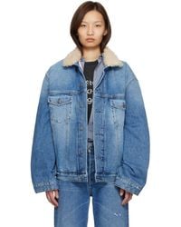 Acne Studios - Lined Denim Jacket - Lyst