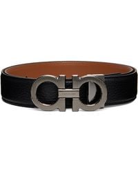 Ferragamo - Reversible & Adjustable Gancini Belt - Lyst