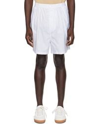 Hed Mayner - Striped Shorts - Lyst