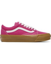 Vans - Baskets Old Skool Roses À Semelle En Caoutchouc - Lyst