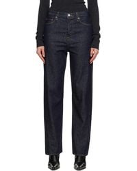TOTEME - Twisted Seam Full Length Jeans - Lyst