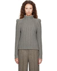 Rick Owens - Tower Cropped Con Sweater - Lyst