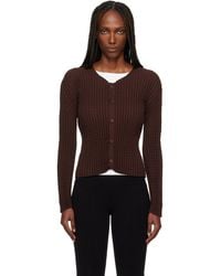 Issey Miyake - October Spongy-58 Cardigan - Lyst
