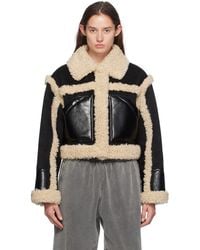 Stand Studio - Off- Edith Faux-Shearling Jacket - Lyst