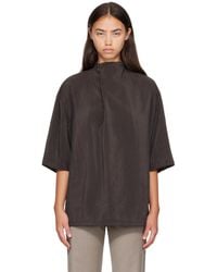 Lemaire - Soft Collar Top - Lyst