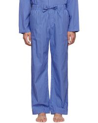 Homme Vêtements Vêtements de nuit Chemise de pyjama cassé en coton bio Tekla pour homme 