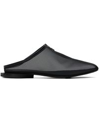 GmbH - Chaussures à enfiler jamal noires à découpe - Lyst