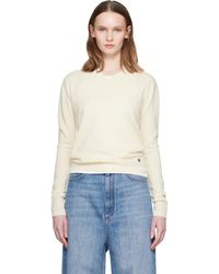 Stella McCartney - Off- Cashmere V-Neck Sweater - Lyst