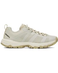 Merrell - Off-white & Beige Mqm Ace Tec Sneakers - Lyst