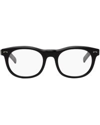 Montblanc - Black Round Glasses - Lyst