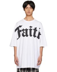 Faith Connexion Oversized T-shirt - White