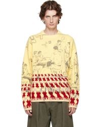 JW Anderson - Print Jacquard Sweater - Lyst