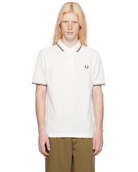 Fred Perry - F Perry ホワイト The F Perry ポロシャツ - Lyst