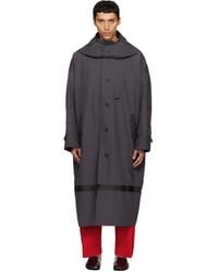 Homme Plissé Issey Miyake - Carrier Carried Coat - Lyst