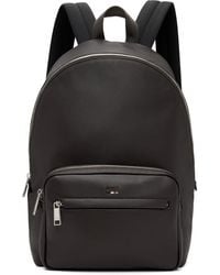 BOSS - Pebble-Grained Backpack - Lyst