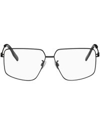 McQ - Mcq Black Square Optical Glasses - Lyst