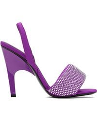The Attico - Rem Heeled Sandals - Lyst